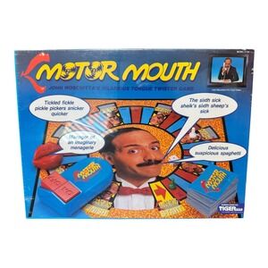 Motor Mouth John Moschitta Hilarious Tongue Twister Game Tiger Electronics Model
